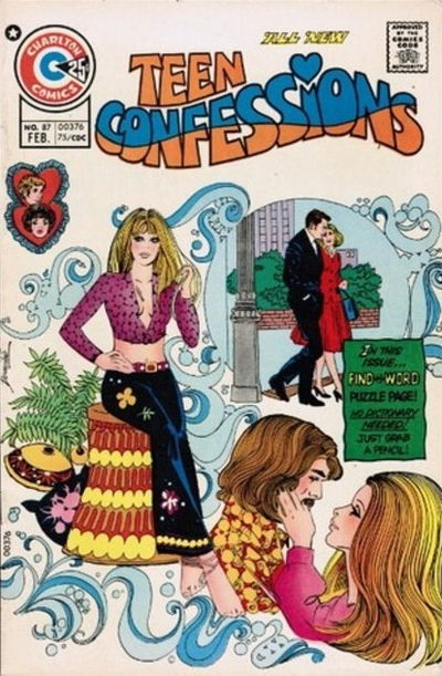 Teen Confessions (Charlton, 1959 series) #87 (February 1975)
