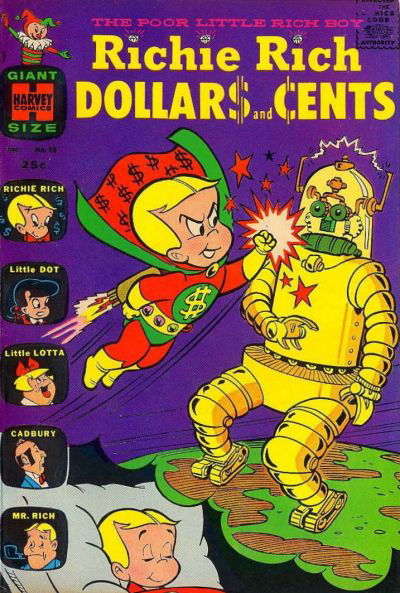 Richie Rich Dollars and Cents (Harvey, 1963? series) #16 December 1966