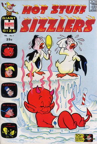 Hot Stuff Sizzlers (Harvey, 1960 series)  #7 (February 1962)