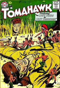 Tomahawk (DC, 1950 series) #54 — the Lost Tribe of Tiny Warriors!