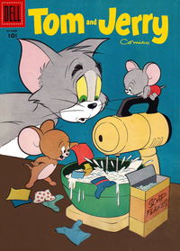 Tom & Jerry Comics (Dell, 1949 series) #135 October 1955