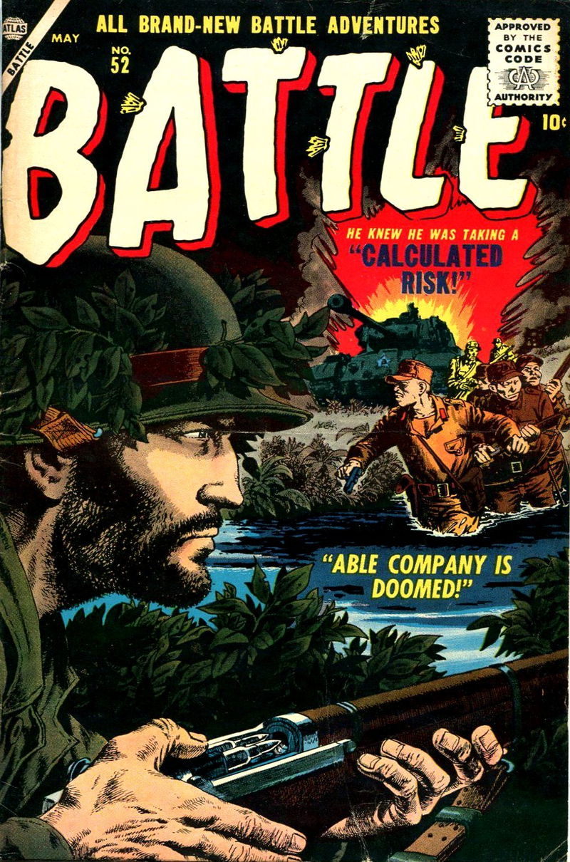 Battle (Atlas [Marvel], 1951 series) #52 (May 1957)