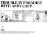 Trouble in Paradise with Andy Capp (Horwitz, 1988)  — Trouble in Paradise with Andy Capp (page 1)