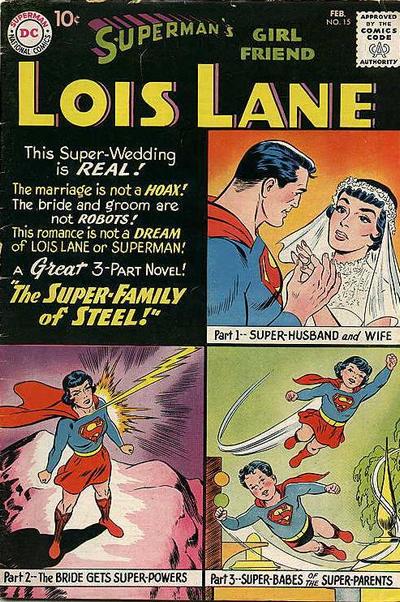 Superman's Girl Friend, Lois Lane  #15 (February 1960)