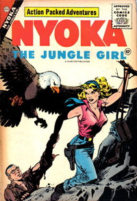 Nyoka the Jungle Girl (Charlton, 1955 series)  #18 (September 1956) — No title recorded