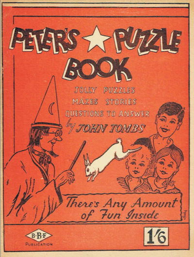 Peter's Puzzle Book: Jolly Puzzles Mazes Stories Questions to Answer (BBF, 1945?)  [1945]