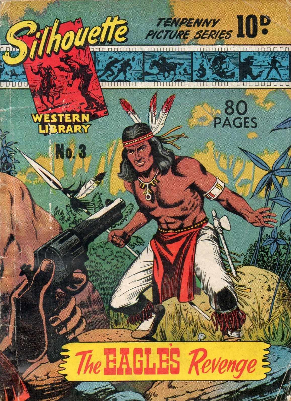 Silhouette Western Library (Reigate, 1957? series) #3 (November 1957)