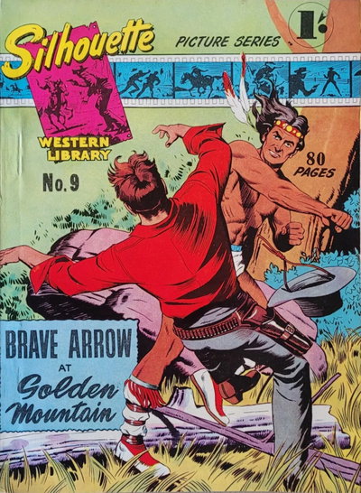 Silhouette Western Library  #9 ([June 1958?])