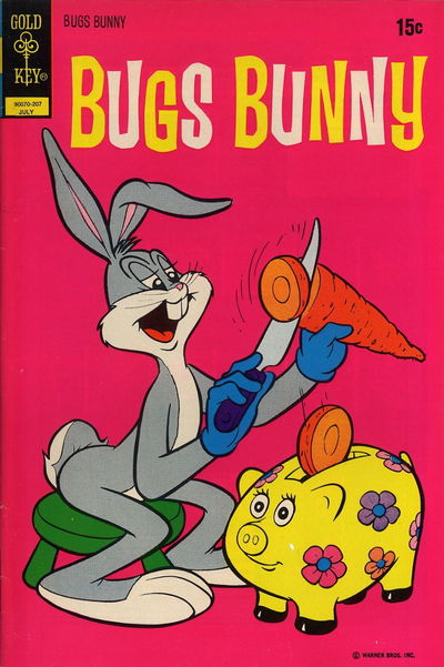 Bugs Bunny (Western, 1962 series) #143 July 1972