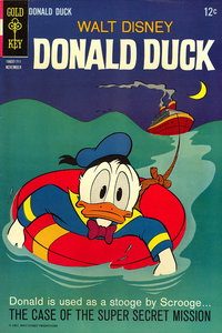 Donald Duck (Western, 1962 series)  #116 (November 1967) — The Case of the Super Secret Mission