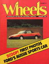 Wheels (ACP, 1985 series) August 1987 August 1987