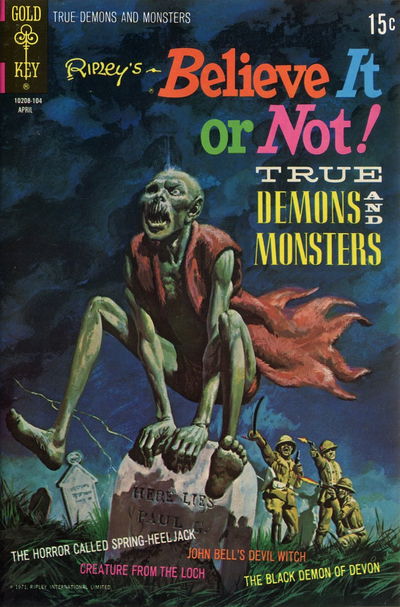 Ripley's Believe It or Not! (Western, 1965 series) #25 (April 1971)