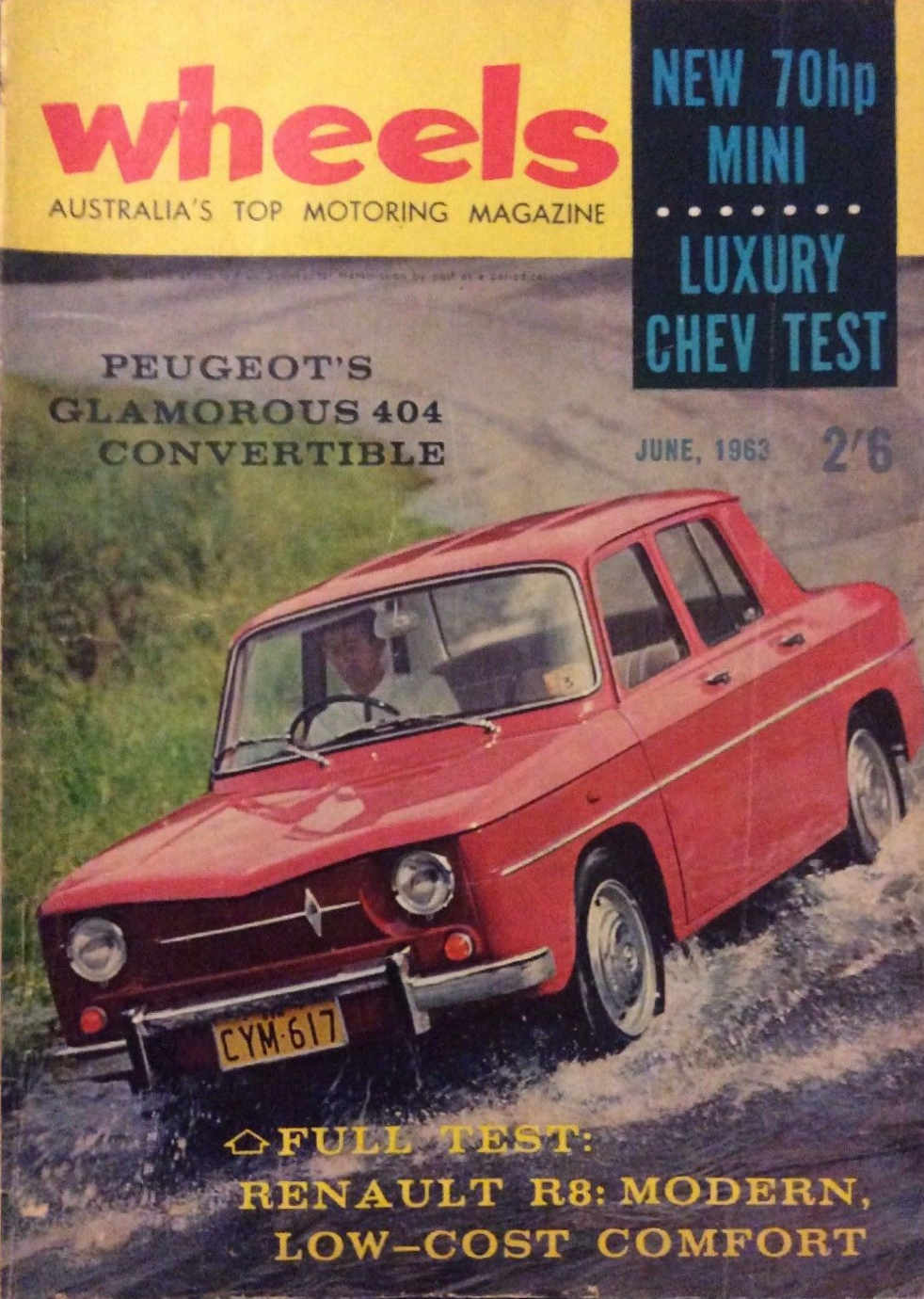 Wheels (Periodical Publications, 1957 series) v19#1 (June 1963)