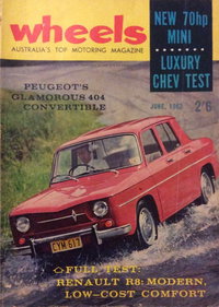 Wheels (Periodical Publications, 1957 series)  v19#1 (June 1963)