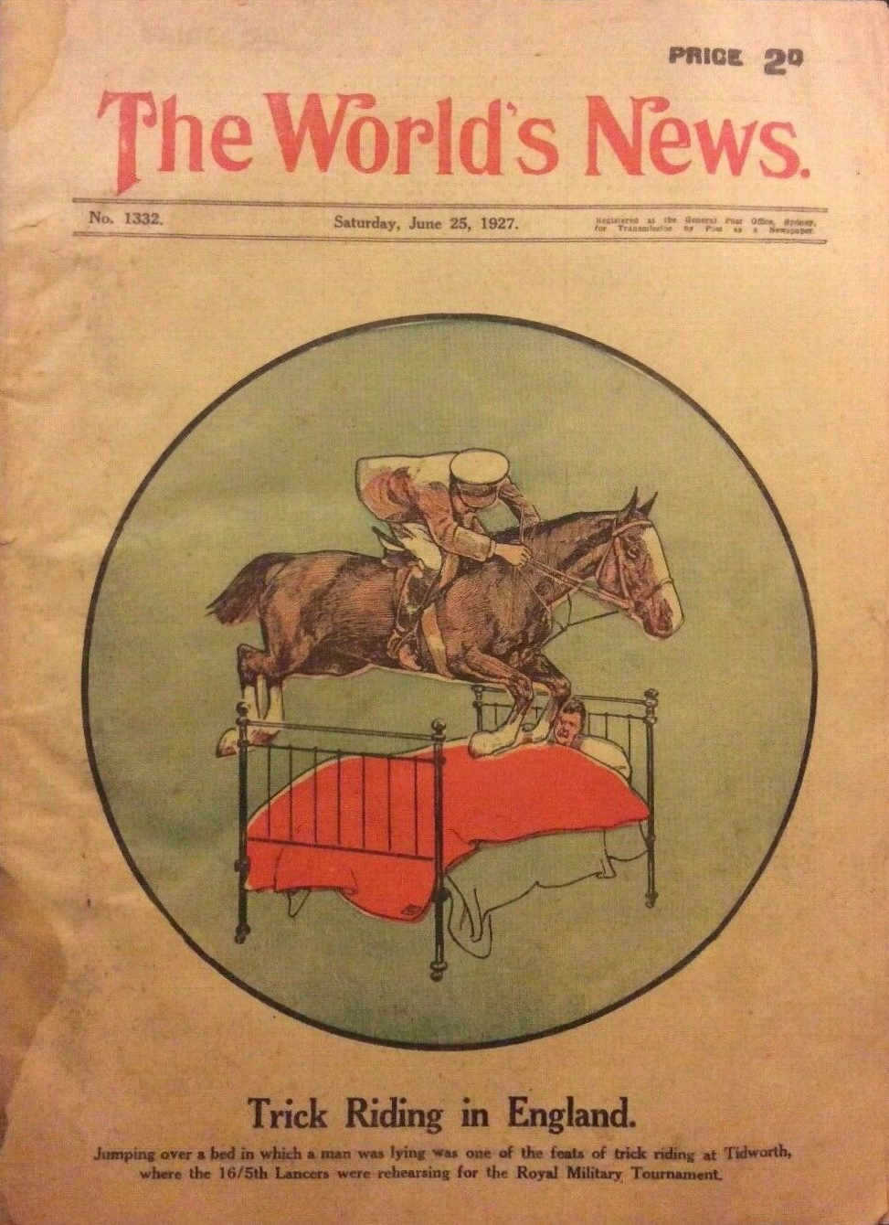 The World's News (Daily Telegraph, 1901 series) #1332 (25 June 1927)
