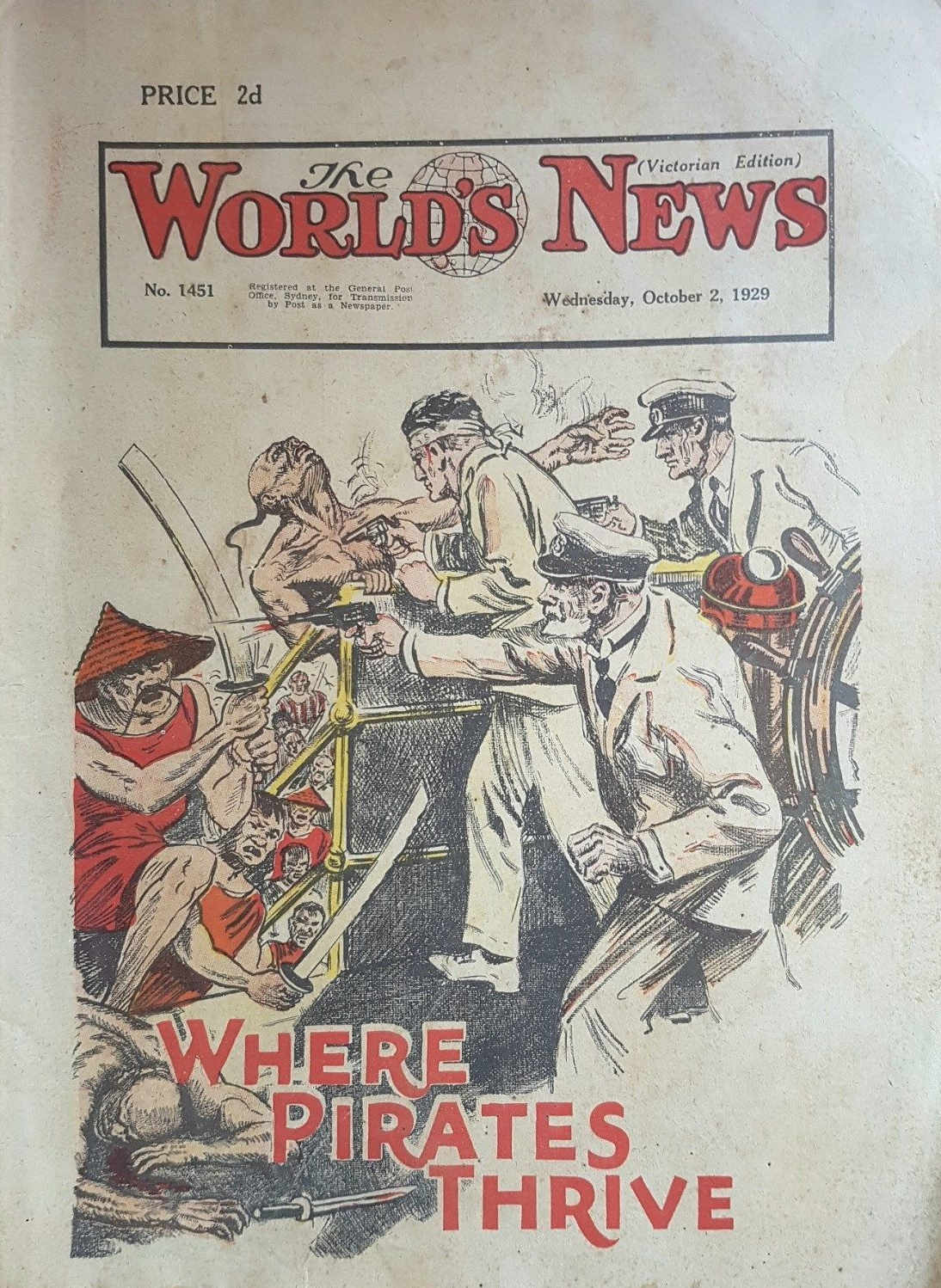 The World's News (Daily Telegraph, 1901 series) #1451 (2 October 1929)