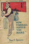 How McDougall Topped the Score (NSW Bookstall, 1920) #10th Edition 1920