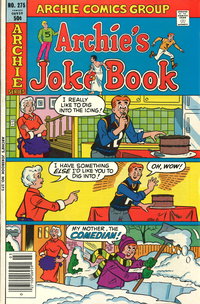 Archie's Joke Book Magazine (Archie, 1953 series)  #275 (March 1981) — No title recorded