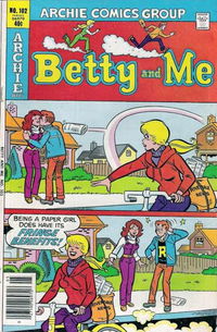 Betty and Me (Archie, 1965 series) #102 May 1979