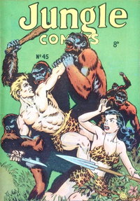 Jungle Comics (HJ Edwards, 1950 series)  #45 ([June 1954?])