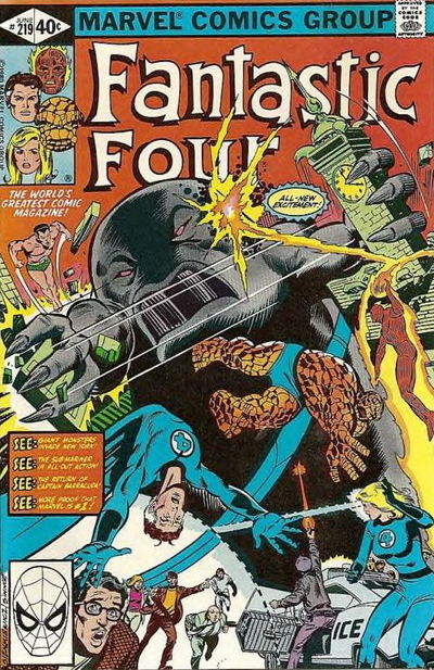 Fantastic Four (Marvel, 1961 series) #219 June 1980