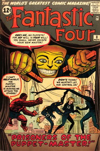 Fantastic Four (Marvel, 1961 series)  #8 (November 1962)