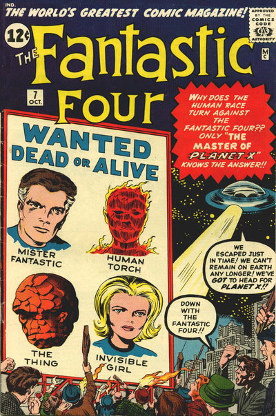 Fantastic Four  #7 (October 1962)