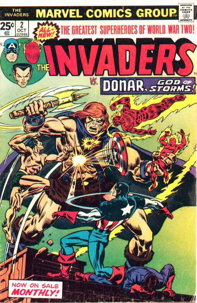 The Invaders (Marvel, 1975 series) #2 (October 1975)
