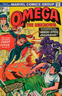 Omega the Unknown (Marvel, 1976? series) #1 (March 1976)