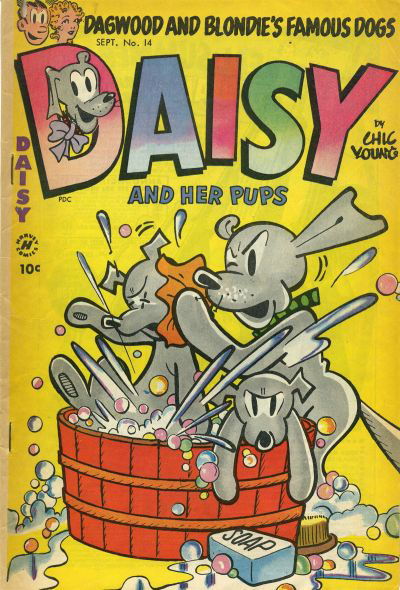 Daisy and her Pups (Harvey, 1951 series) #14 (September 1953)