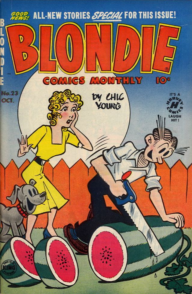 Blondie Comics Monthly (Harvey, 1950 series) #23 (October 1950)