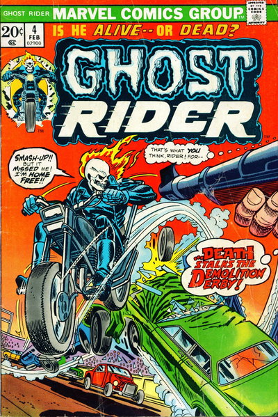 Ghost Rider  #4 (February 1974)