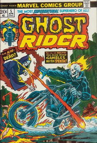 Ghost Rider (Marvel, 1973 series)  #5 (April 1974) — No title recorded
