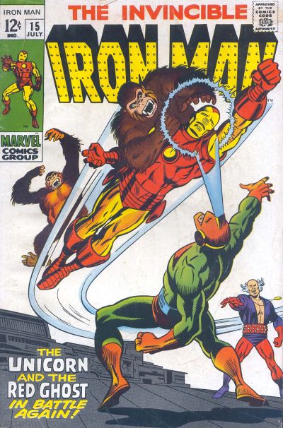 Iron Man (Marvel, 1968 series) #15 (July 1969)