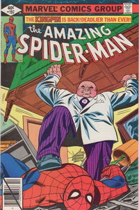 The Amazing Spider-Man (Marvel, 1963 series)  #197 (October 1979) — The Kingpin Is Back! Deadlier Than Ever!