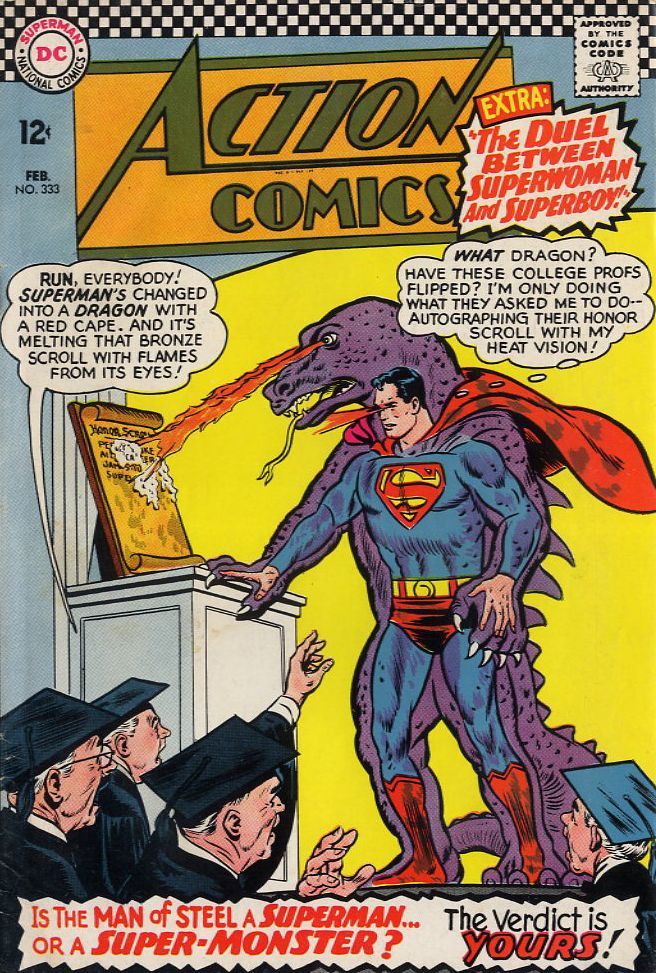 Action Comics (DC, 1938 series) #333 (February 1966)