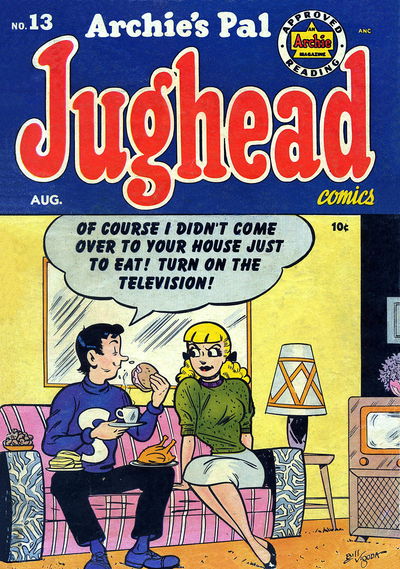Archie's Pal Jughead (Archie, 1949? series) #13 (August 1952)