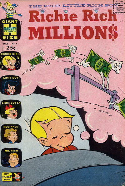 Richie Rich Millions  #4 (March 1963)