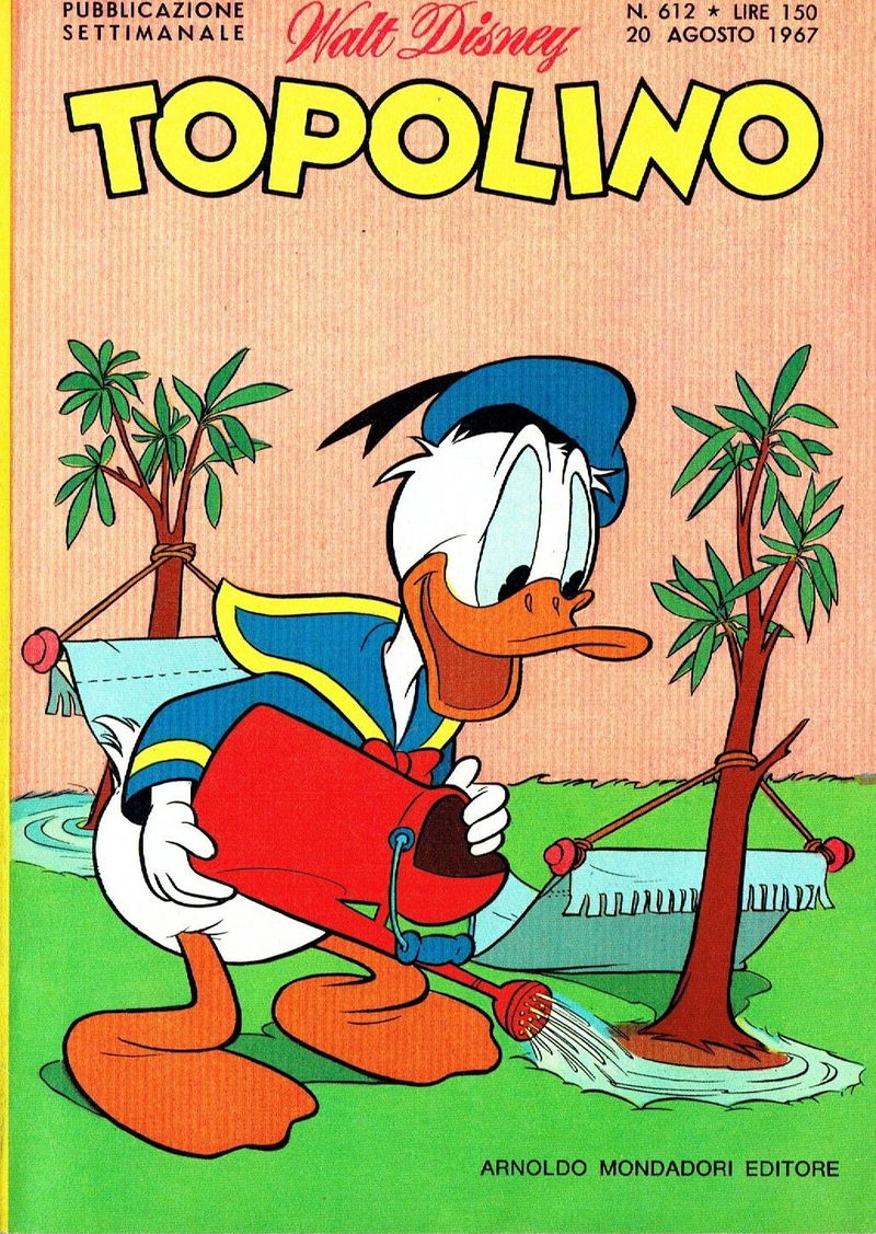 Topolino (Arnoldo, 1949? series) #612 (20 August 1967)