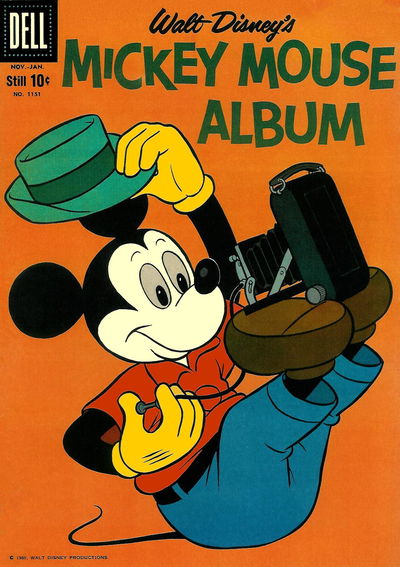 Four Color (Dell, 1942 series) #1151 — Walt Disney's Mickey Mouse Album November 1960 - January 1961