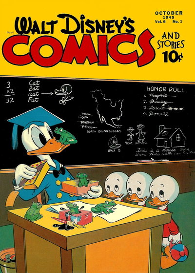 Walt Disney's Comics and Stories  v6#1 (61) (October 1945)