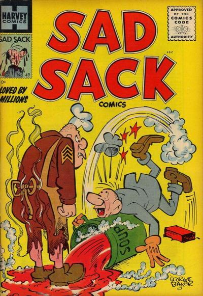 Sad Sack Comics  #49 (August 1955)