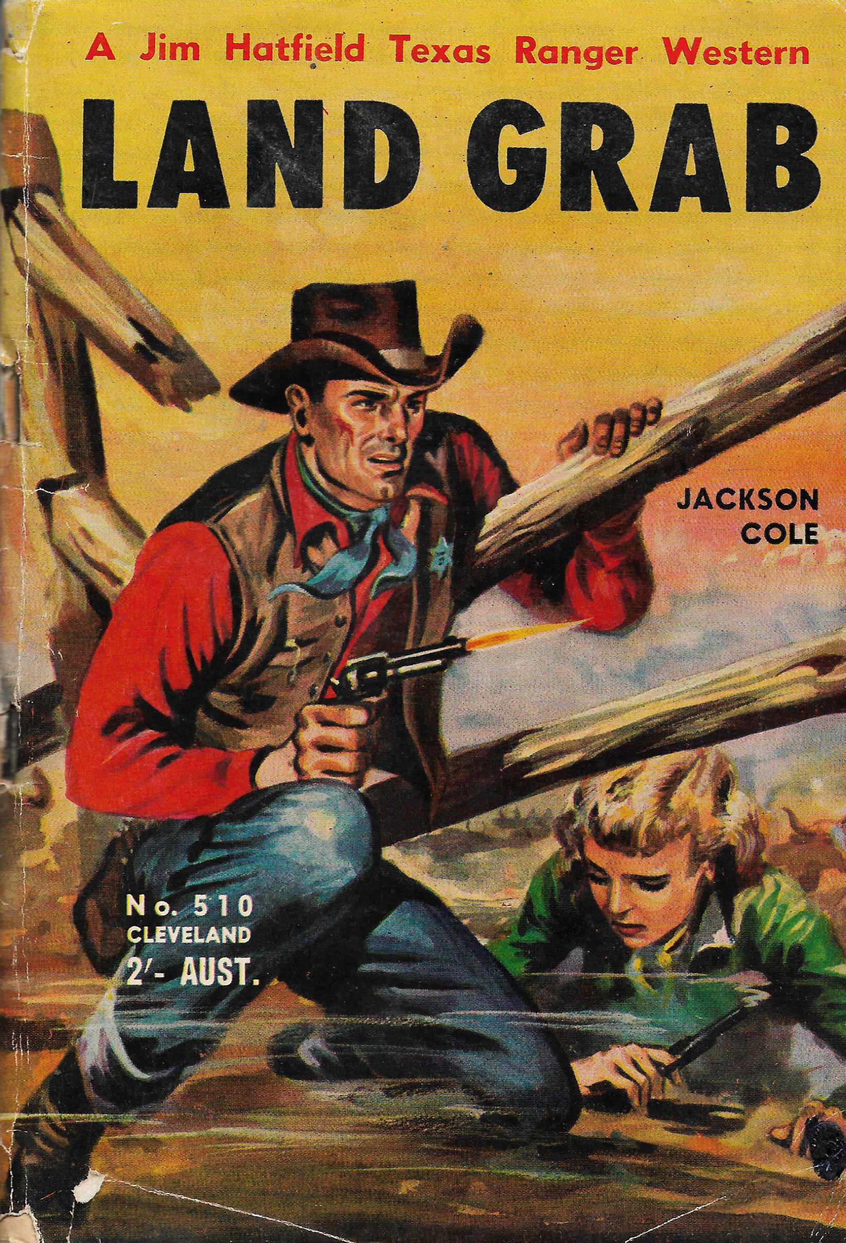 Cleveland [numbered series] (Cleveland, 1954 series) #510 — Land Grab ([June 1954?])