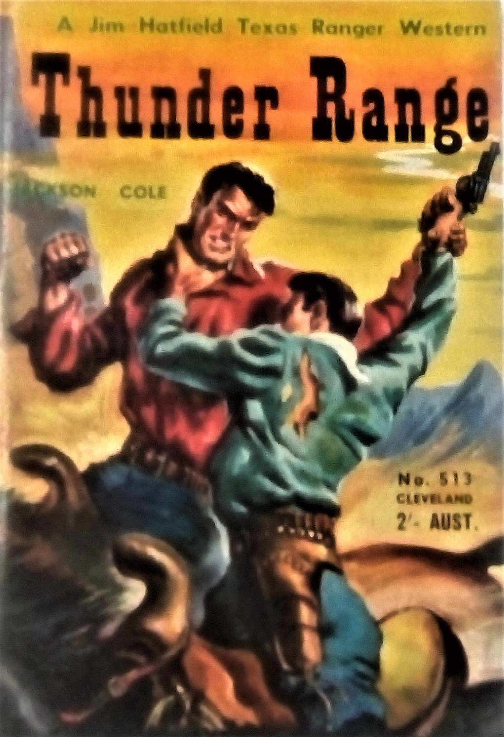 Cleveland [numbered series] (Cleveland, 1954 series) #513 — Thunder Range ([August 1954?])