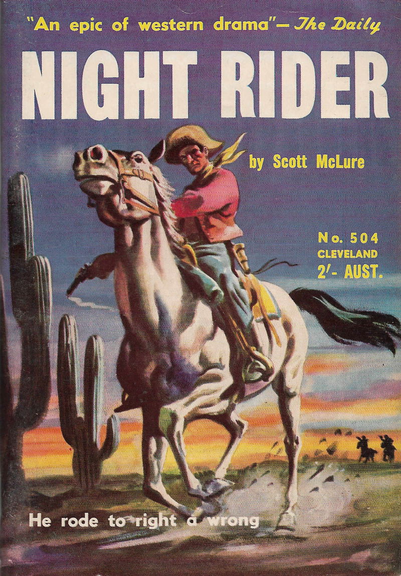 Cleveland [numbered series] (Cleveland, 1954 series) #504 — Night Rider ([March 1954?])
