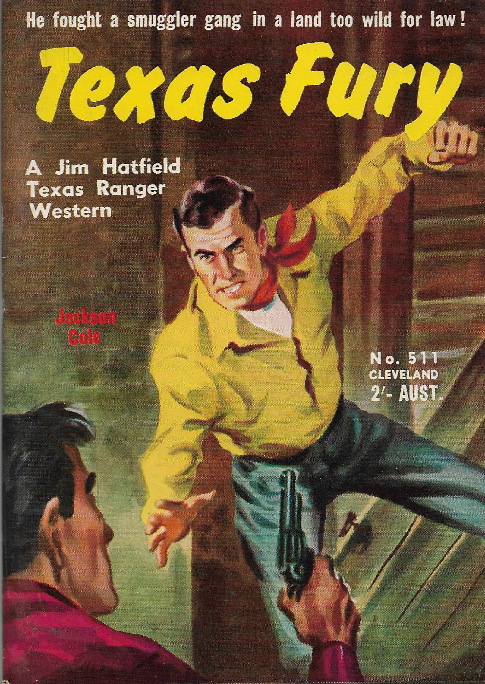 Cleveland [numbered series] (Cleveland, 1954 series) #511 — Texas Fury ([July 1954?])