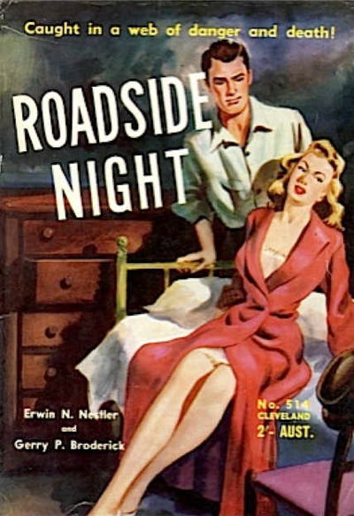 Cleveland [numbered series] (Cleveland, 1954 series) #514 — Roadside Night [August 1954?]