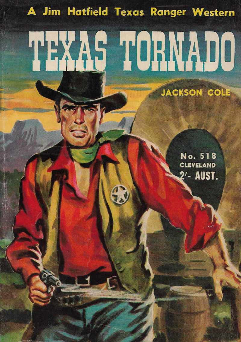 Cleveland [numbered series] (Cleveland, 1954 series) #518 — Texas Tornado ([October 1954?])