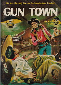 Cleveland [numbered series] (Cleveland, 1954 series) #519 — Gun Town [November 1954?]