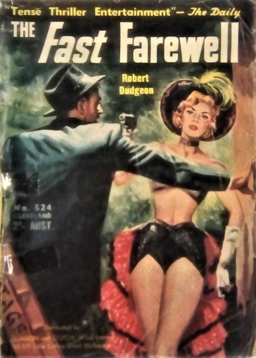 Cleveland [numbered series] (Cleveland, 1954 series) #524 — The Fast Farewell ([January 1955?])
